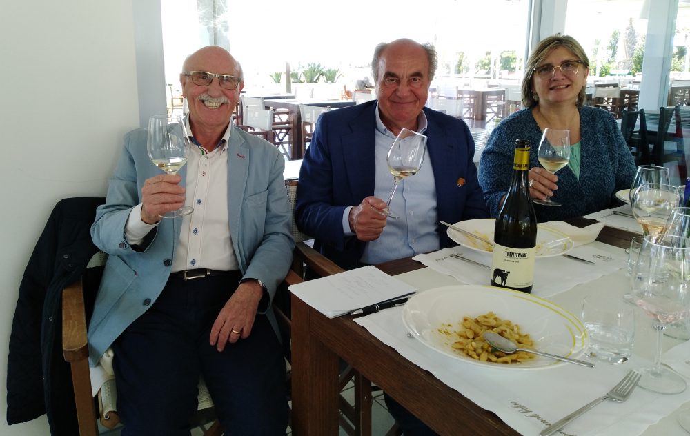 Enrico Malgi, Peppino Pagano e Teresa Giuliani