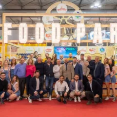 Foto di gruppo in chiusura di Food Park