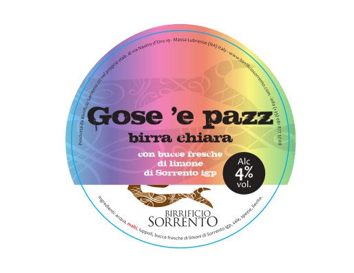 Gose 'e pazz birrificio sorrento