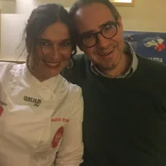 Marzia Buzzanca e Raffaele Daniele (vice Sindaco dell'Aquila)