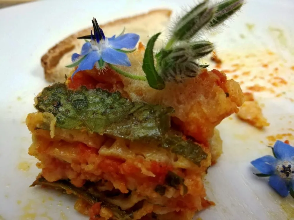 Osteria Centouno - La Parmiggiana di Borragine