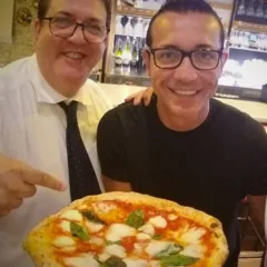 L'autore con Gino Sorbillo