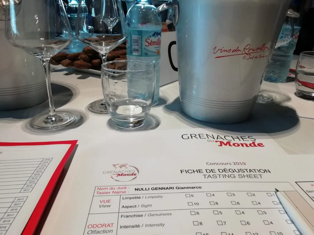 Postazione di degustazione