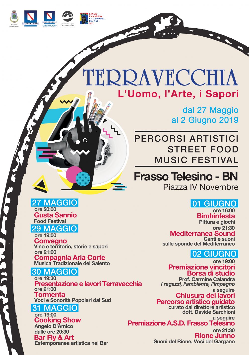 Terravecchia 2019 Programma