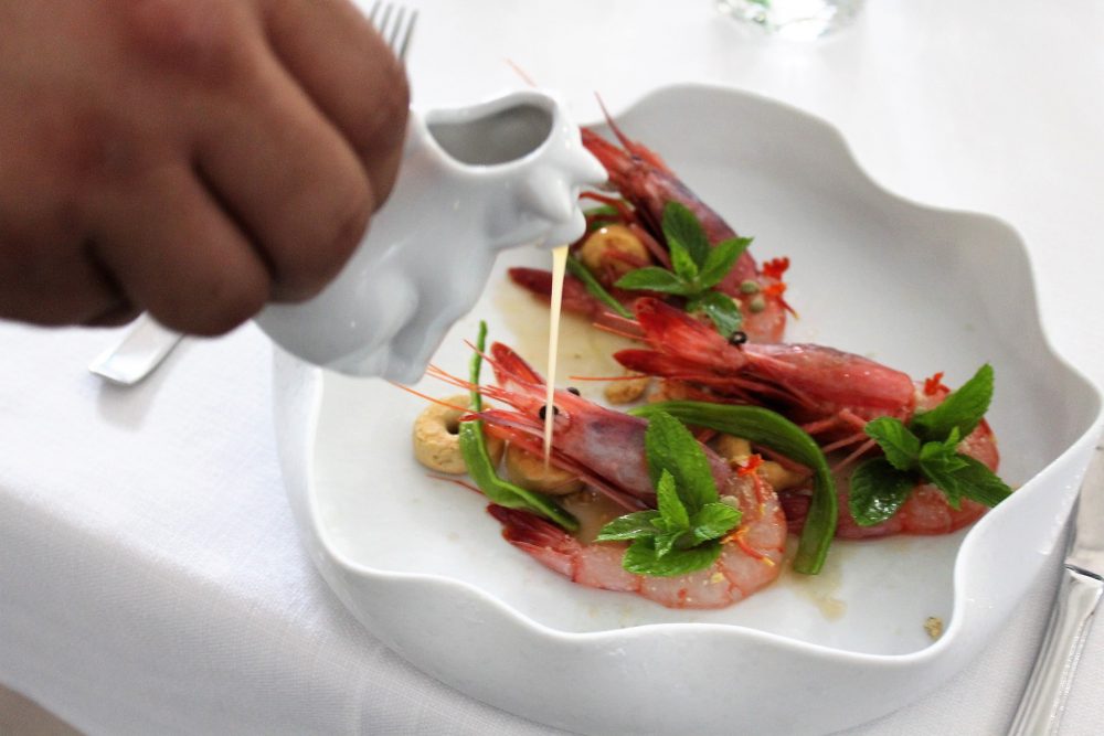 Da. Ni'. Formia – crudo di gamberi