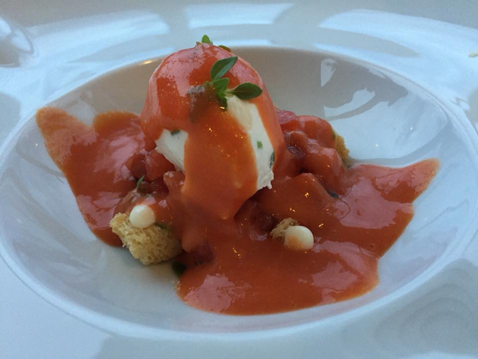  Il Glicine, Hotel Santa Cateria Amalfi, zuppa fredda di pomodoro