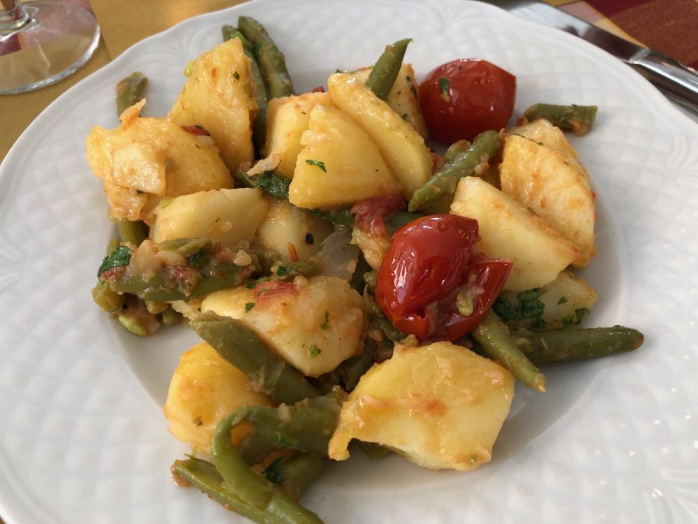 Patate, fagiolini e pendolini