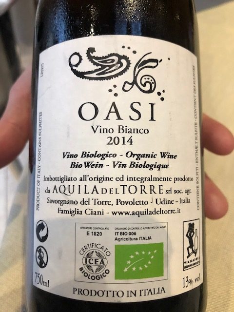 Aquila del Torre, Oasi Bianco 2014