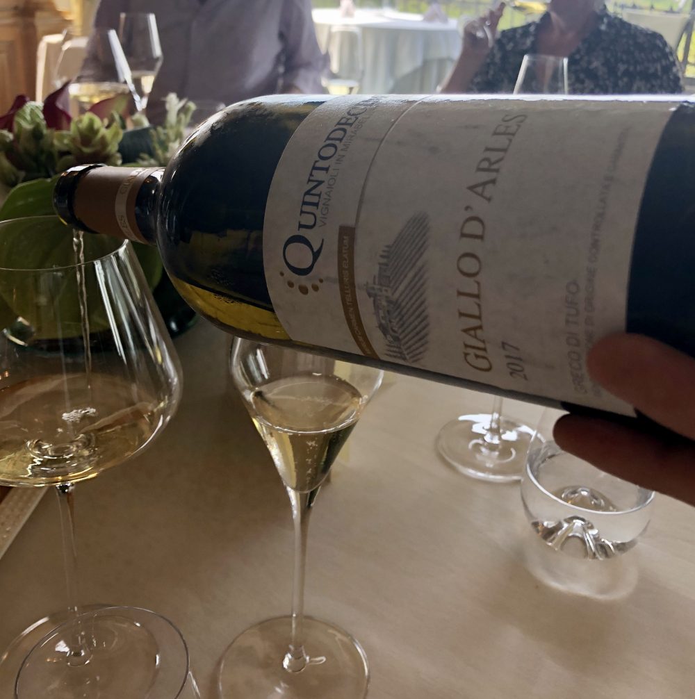 Giallo D’Arles Quintodecimo- Greco di Tufo