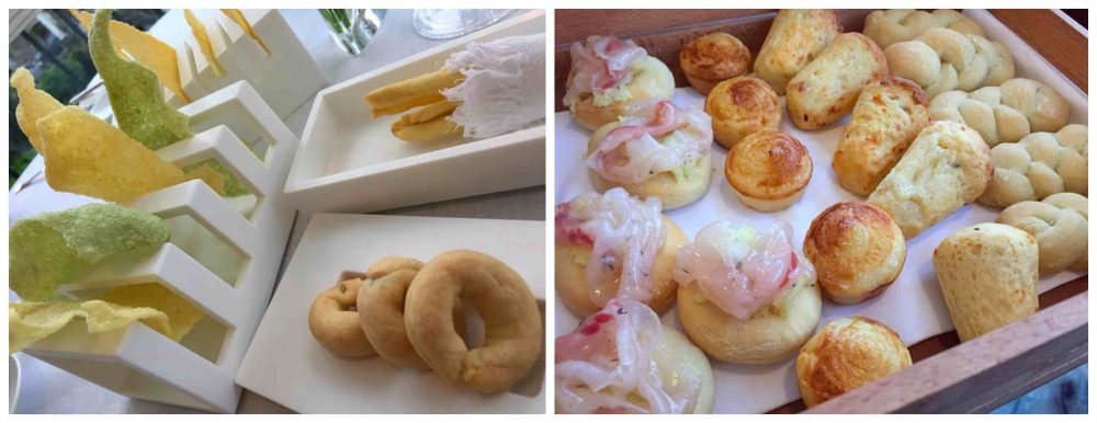  Il Glicine, Hotel Santa Cateria Amalfi, pane, taralli, chips