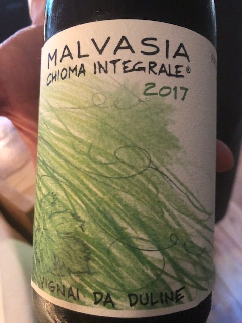 Vignai da Duline, Malvasia Chioma Integrale 2017