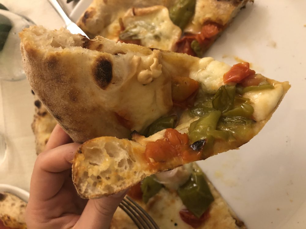 Il Vecchio Gazebo - Dettaglio pizza Friggitelli