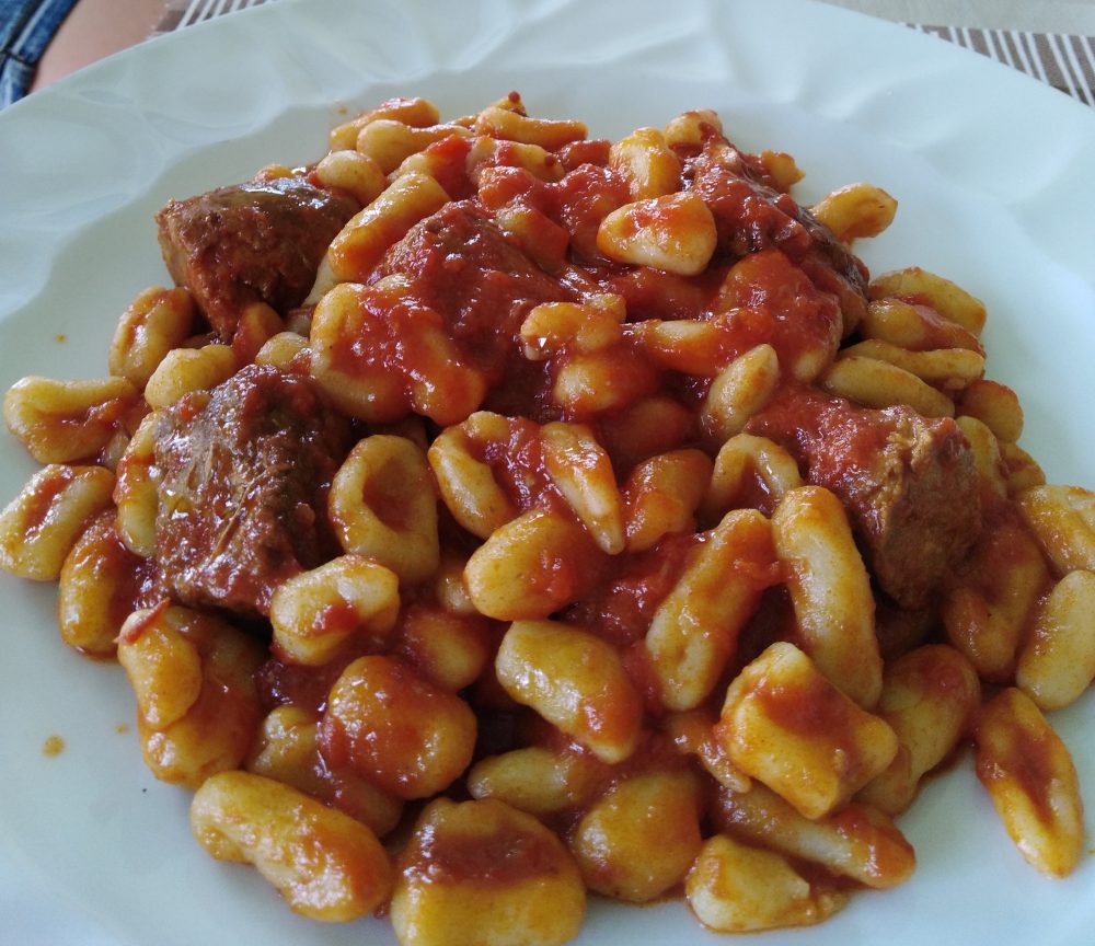 Pizz e Maccarun Cavatelli di terra