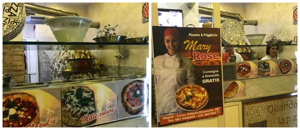 Pizzeria Friggitoria Mary Rose - Vetrina