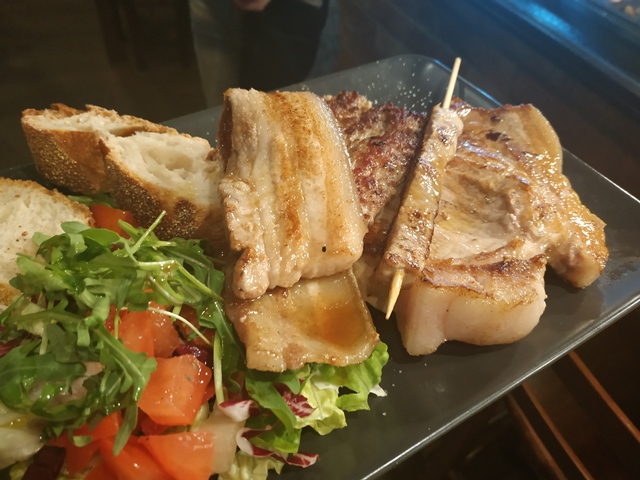 Pork’n’Roll La Bottega - la grigliata mista