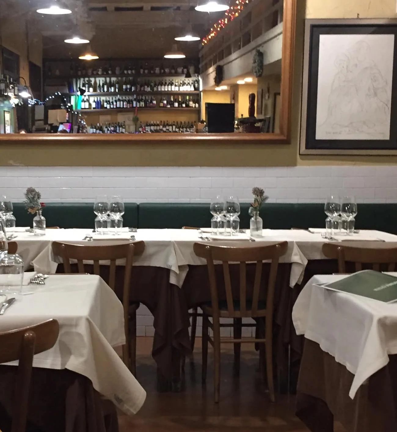 Taverna Cestia, scorcio della sala