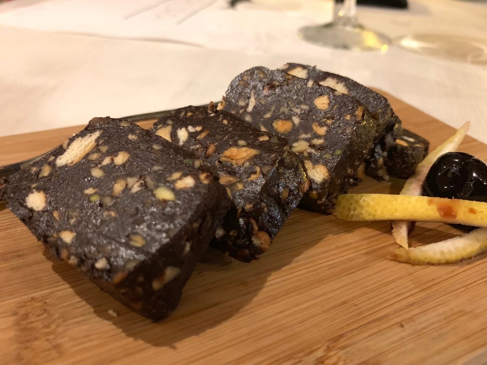 Suscettibile - salame di cioccolato