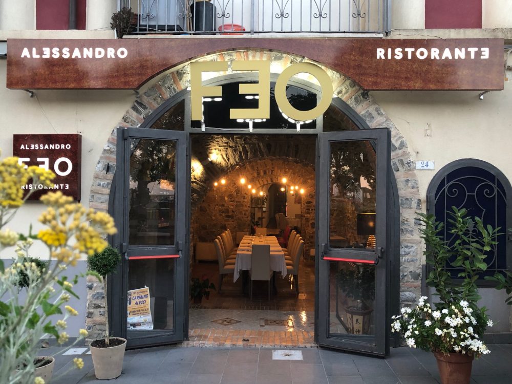 Ristorante Alessandro Feo - Insegna