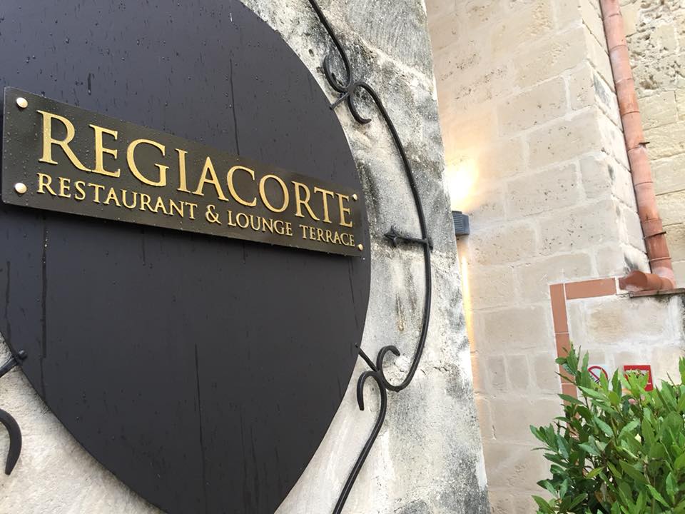 Ristorante Regiacorte a Matera, l'insegna