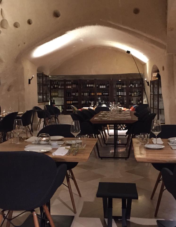 Ristorante Regiacorte a Matera, la sala