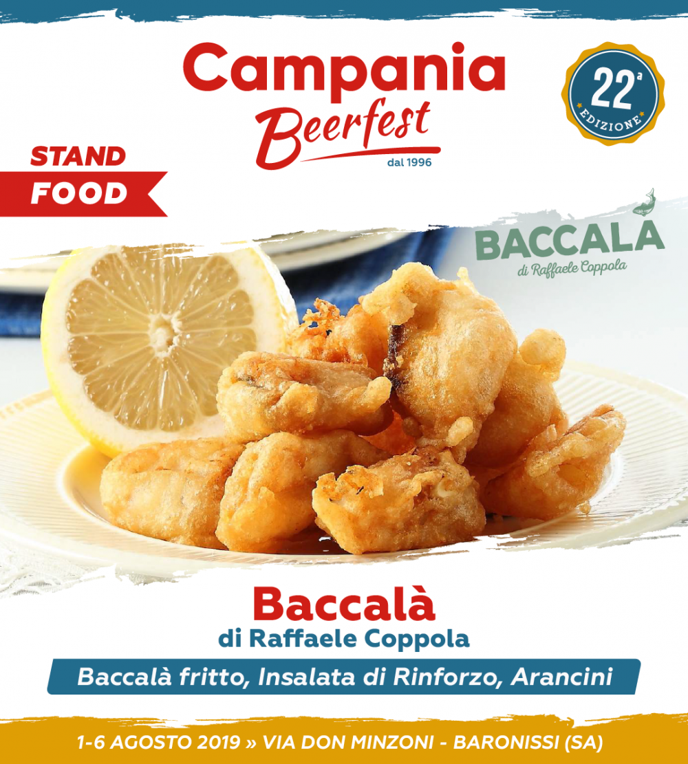 Campania Beer Fest, baccala'