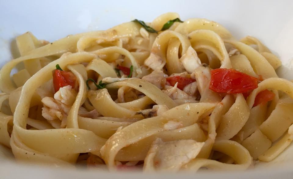 Fettuccelle con gallinella di mare