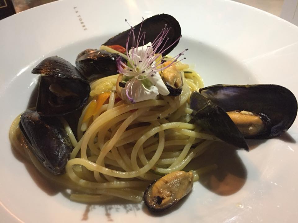 La Torre a Massalubrense, spaghetti con le cozze