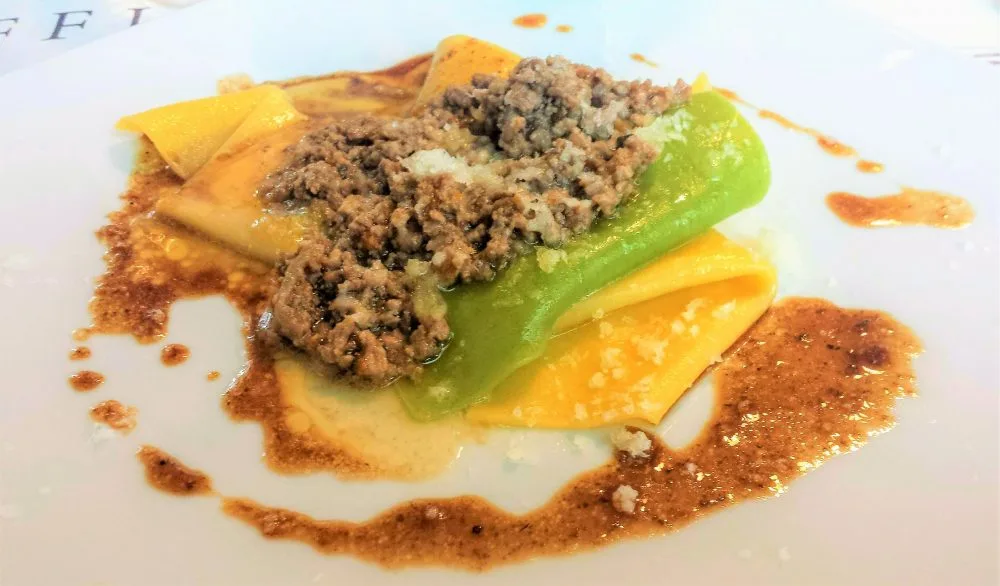 Mandilli al ragout di coniglio, Officine del Cibo