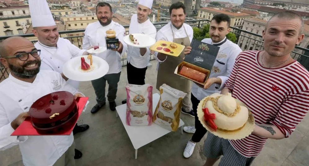Napoli Hotel Mediterraneo 08 luglio 2019 San Genna' un Dolce per San Gennaro confronto creativo tra i maestri pasticceri per il riconoscimento del miglior dolce dedicato a San Gennaro. Ph: Stefano Renna / Roberta De Maddi