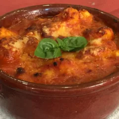 Pasta e... a Sant'Agata dei due golfi, il coccio di gnocchi alla sorrentina