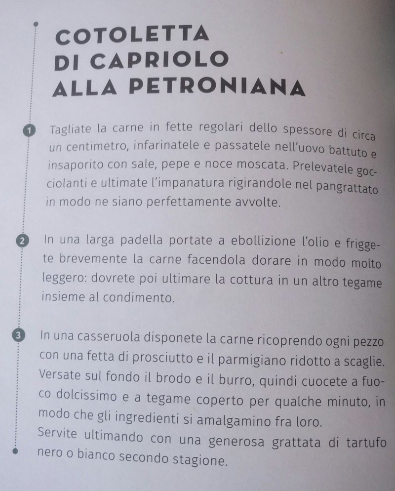 Petroniana cotoletta - Lucia Antonelli – Taverna del Cacciatore, preparazione