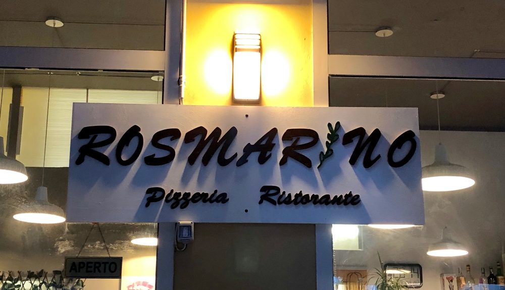 Ristorante Rosmarino - Insegna