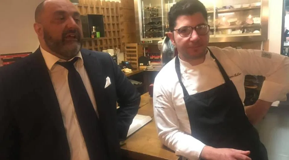 Ciccio Costantino e Gianni Mellone