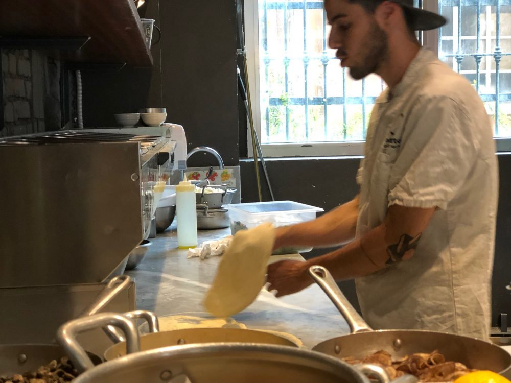 Cocciuto, Il pizzaiolo