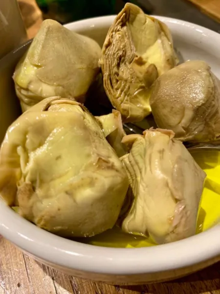 La Casa Rossa, carciofi