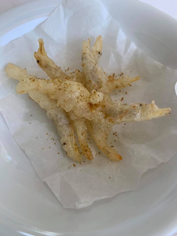Ristorante Marotta - Canape - Schie in tempura e Tandoori