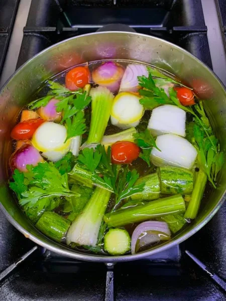 Brodo vegetale estivo Luigi Cippitelli