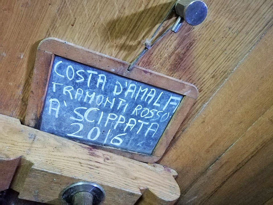 Particolare della cantina