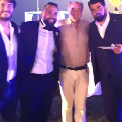 Cannavacciuolo e Somma con Salvatore e Peppino Pagano