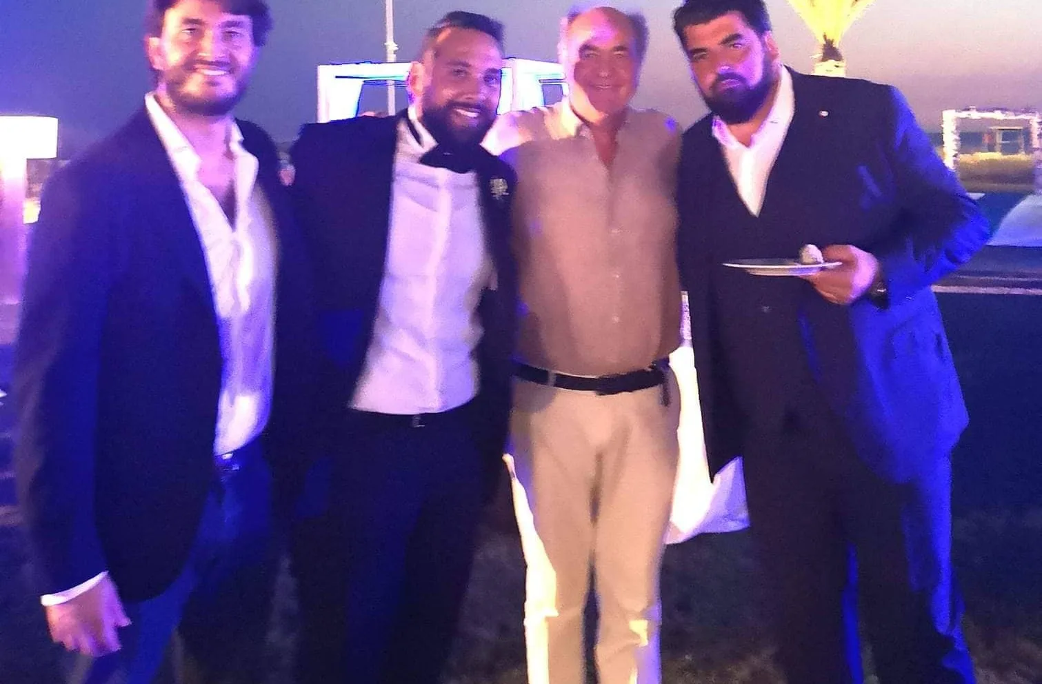 Cannavacciuolo e Somma con Salvatore e Peppino Pagano