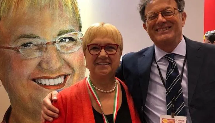 Gianni Tognoni e Lidia Bastianich