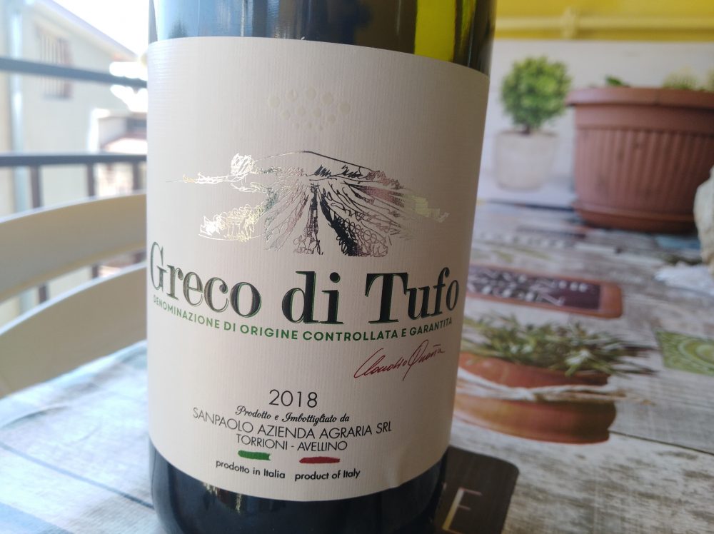 Greco di Tufo Docg 2018 Sanpaolo di Claudi Quarta