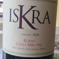 Iskra Rosso Colli Aprutini Igt 2004 Marina Cvetic