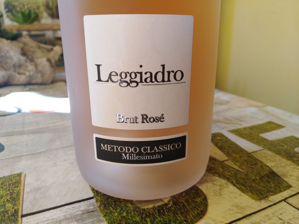 Leggiadro Spumante Rose' Brut Metodo Classico Salento Igt 2015 Produttori di Manduria