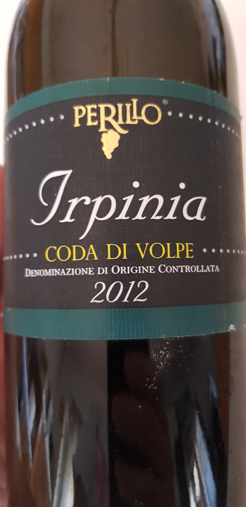 Perillo – Irpinia DOC Coda di Volpe 2012