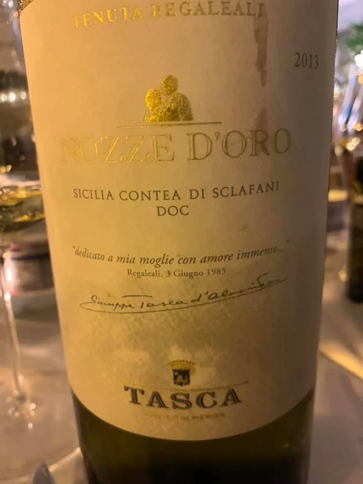 Nozze d'Oro 2013 Tenuta Regaleali