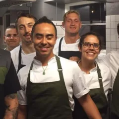 Amass, Copenhagen, lo chef Matt Orlando con la sua squadra