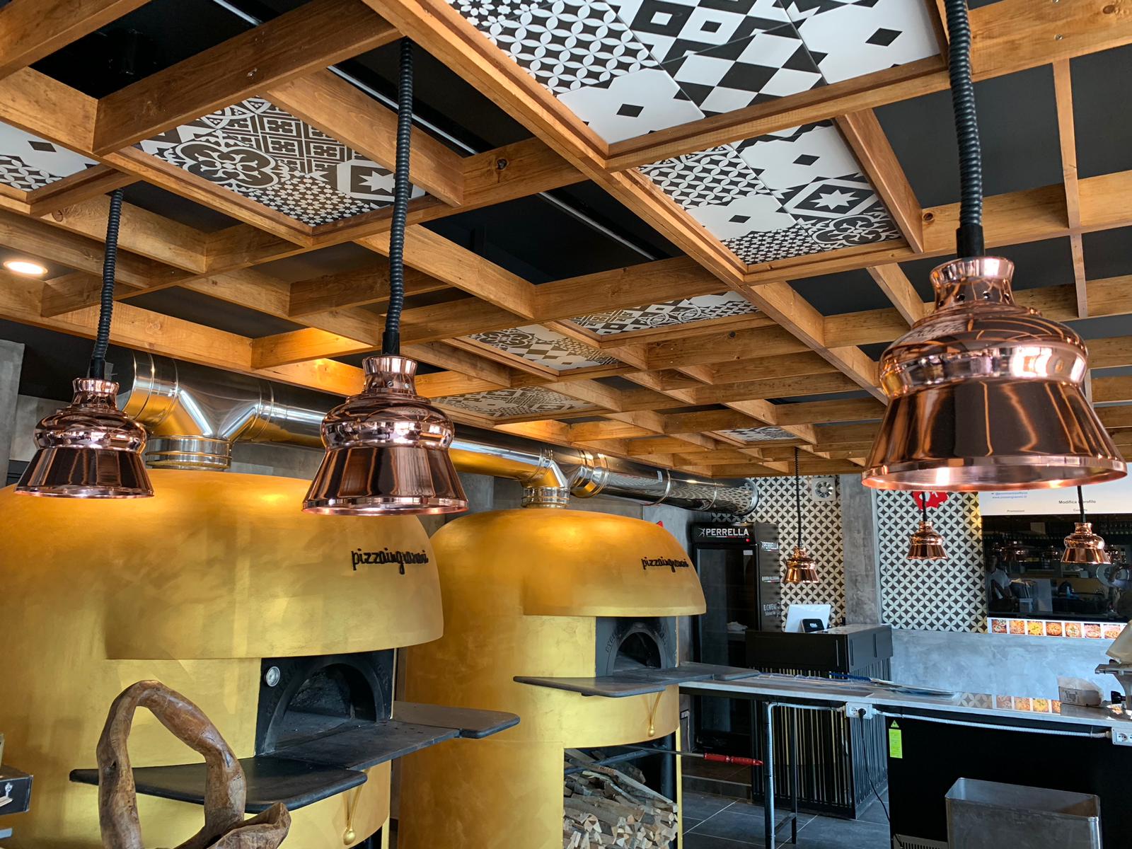 Pizza in grammi, i forni