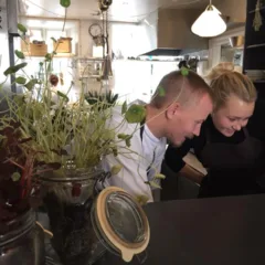 Ol & Brod, la cucina a vista