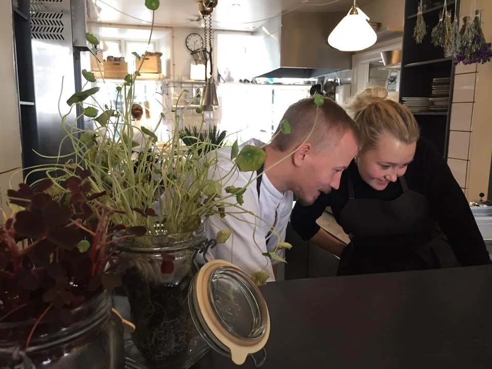 Ol & Brod, la cucina a vista